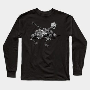 Skeleton Guitar Long Sleeve T-Shirt